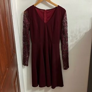 Red Dress Long Sleeve